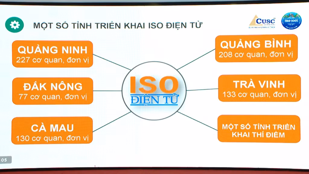 Không chỉ là tỉnh đầu tiên trong miền Bắc triển khai áp dụng ISO điện tử, Quảng Ninh còn là tỉnh có số lượng cơ quan hành chính nhà nước nhiều nhất áp dụng hệ thống này.