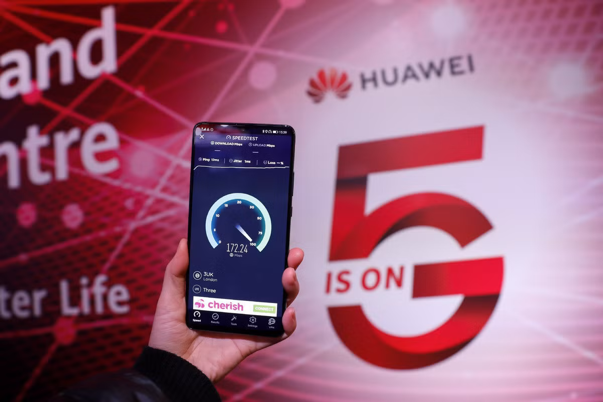 Huawei nắm nhiều bằng sáng chế tiêu chuẩn thiết yếu 4G, 5G. (Ảnh: Xinhua)
