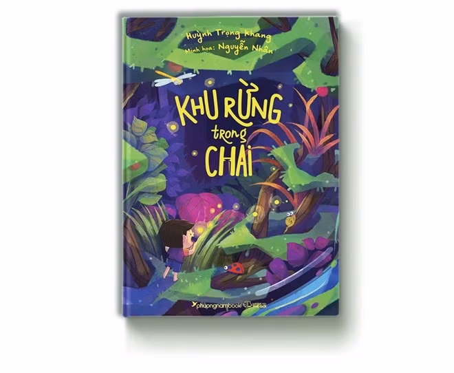 Tập sách "Khu rừng trong chai". Ảnh: Nhà sách Phương Nam