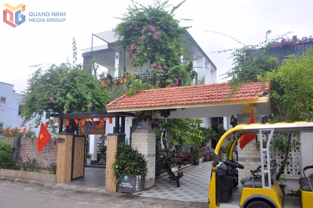 Cô Tô hiện có khoảng 130 cơ sở lưu trú đủ điều kiện đón khách. Ảnh chụp một homestay tại xã Đồng Tiến, Cô Tô.