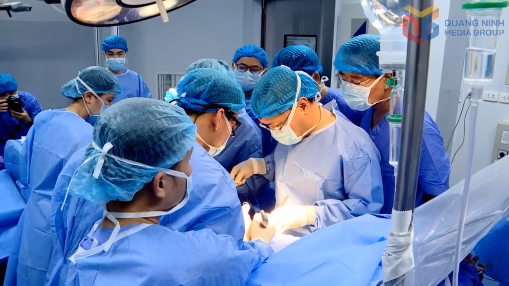 Ghép thận tại Bệnh viện Đa khoa tỉnh Quảng Ninh.