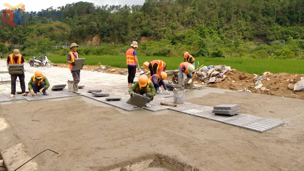 Các dự án đầu tư công trên địa bàn huyện Bình Liêu đang được đẩy nhanh tiến độ, phấn đấu đạt 65% kế hoạch giải ngân trước 30/6/2025.