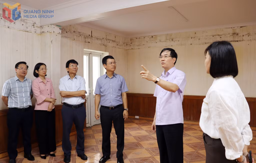 Cơ sở vật chất phân hiệu nhà trường tại phường Bãi Cháy, TP Hạ Long nhiều hạng mục đã xuống cấp.&nbsp;