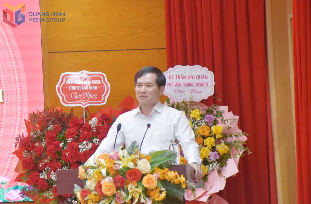 đồng chí Vũ Quyết Tiến, Phó Bí thư Tỉnh ủy. 