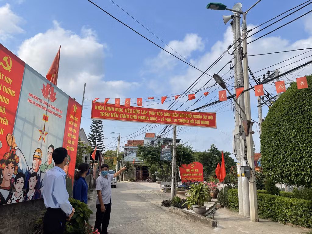 Hệ thống loa truyền thanh thông minh được lắp tại khu 2, phường Yên Giang, TX Quảng Yên.