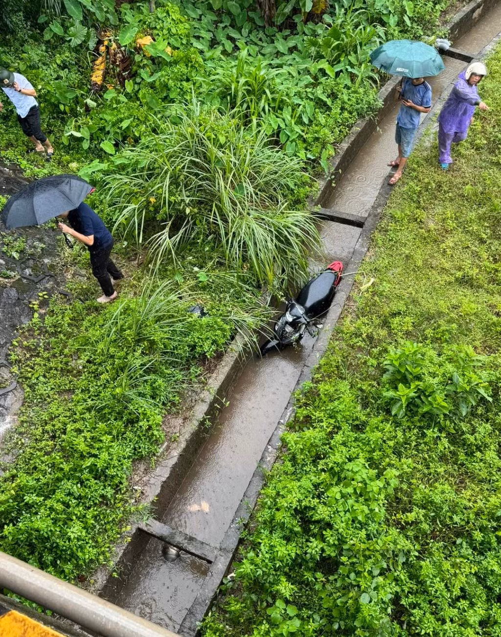 Hiện trường vụ tai nạn