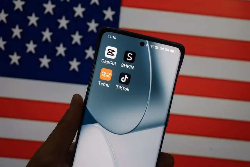 CapCut có nguy cơ bị cấm ở Mỹ, giống như ứng dụng "chị em" TikTok. Ảnh: Forbes.