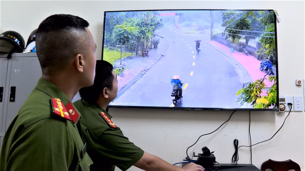 Hệ thống camera ứng dụng trí tuệ nhân tạo tại huyện Tiên Yên có thể hoạt động trong nhiều điều kiện thời tiết khắc nghiêt.