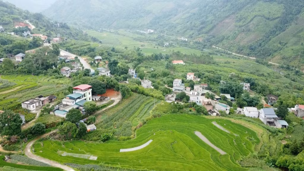 Diện mạo mới của vùng quê Húc Động (huyện Bình Liêu).