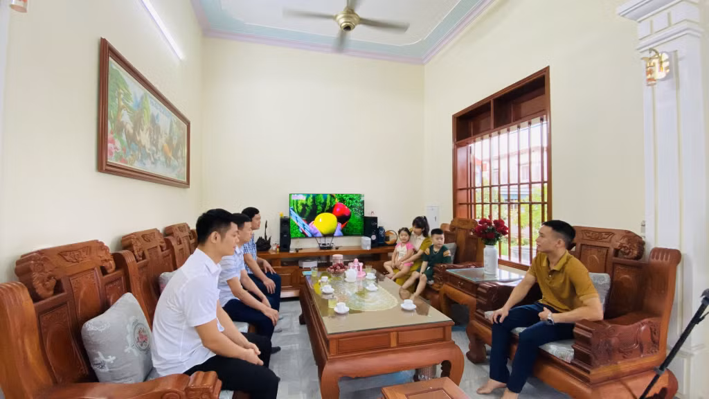 Một gia đình thợ lò tiêu biểu của Công ty Than Mạo Khê - TKV.