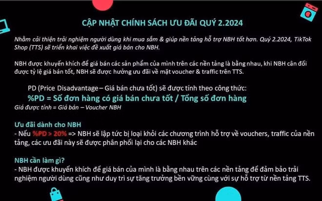 Sàn TMĐT khuyến khích người bán hạ giá.