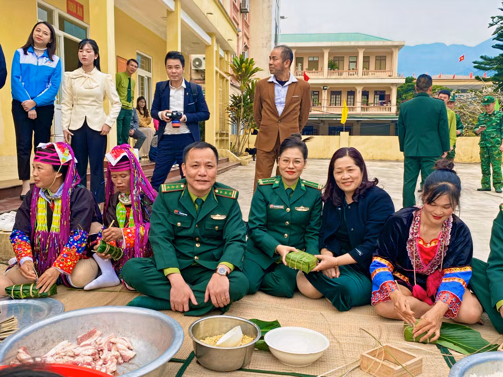 Thiếu tá Đào Phương Huyền tham gia chương trình
