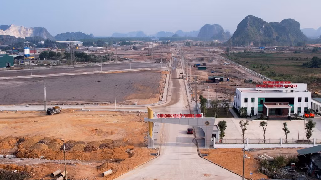 CCN Phương Nam (TP Uông Bí) sẽ hoàn thiện hạ tầng vào tháng 1/2024.