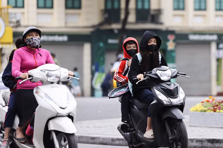 Bắc Bộ và Bắc Trung Bộ trời lạnh.