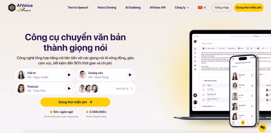 Giọng nói nhân tạo - Bước tiến mới giúp rút ngắn thời gian sản xuất video lồng tiếng ảnh 3