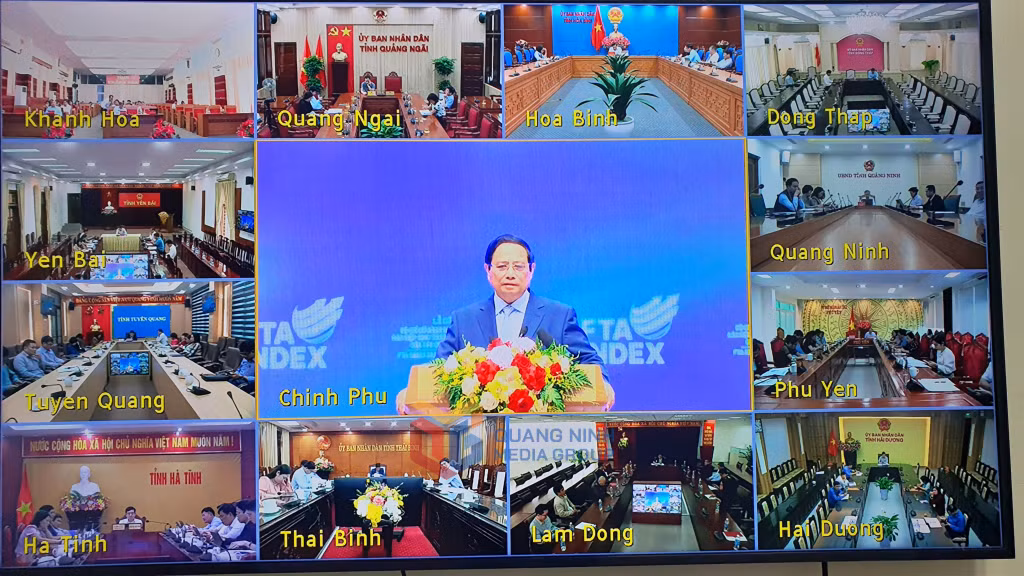Thủ tướng Chính phủ Phạm Minh Chính phát biểu chỉ đạo tại Lễ công bố. 