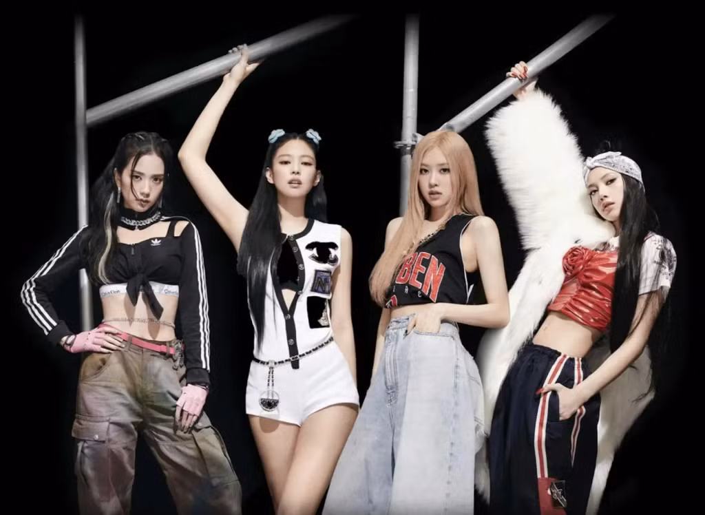 BlackPink là nhóm nhạc nữ nổi tiếng thế giới của Hàn Quốc. Ảnh: internet.