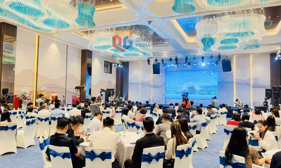 Quang cảnh chương trình Khai mạc Mùa du lịch hè Vân Đồn 2025.