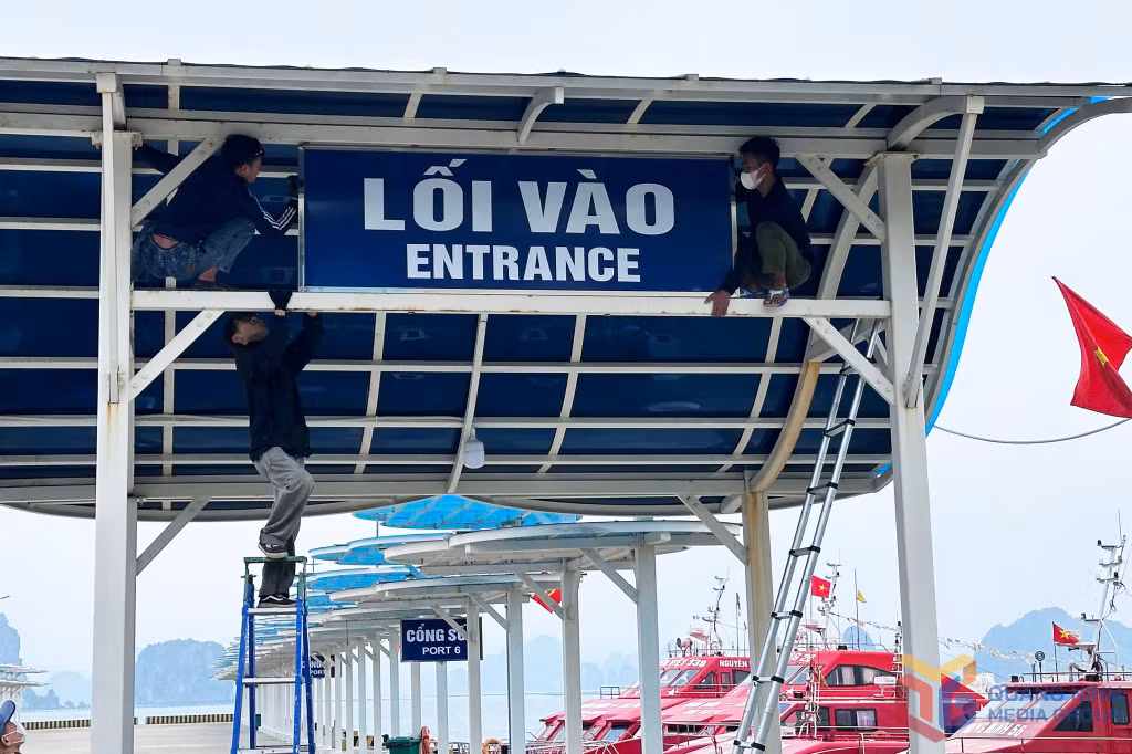 Đơn vị quản lý Cảng cao cấp Ao Tiên rà soát, chỉnh trang hạ tầng chuẩn bị cho cao điểm du lịch hè.