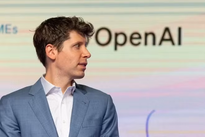 Sam Altman vốn không thích ý tưởng này. Ảnh: Bloomberg.