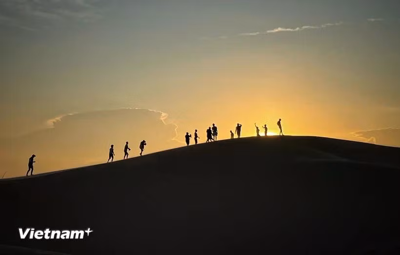 Phan Thiết là điểm đến được du khách trong nước và quốc tế ưa thích. (Ảnh: Mai Mai/Vietnam+)