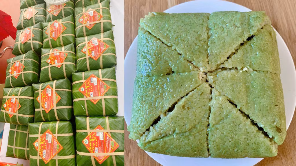 Bánh chưng chùm ngây: Ngon, bổ, dưỡng sức