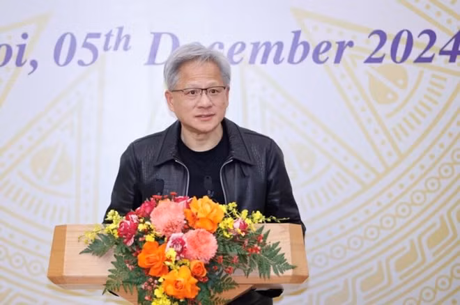 Chủ tịch NVIDIA Jensen Huang. Ảnh: VGP