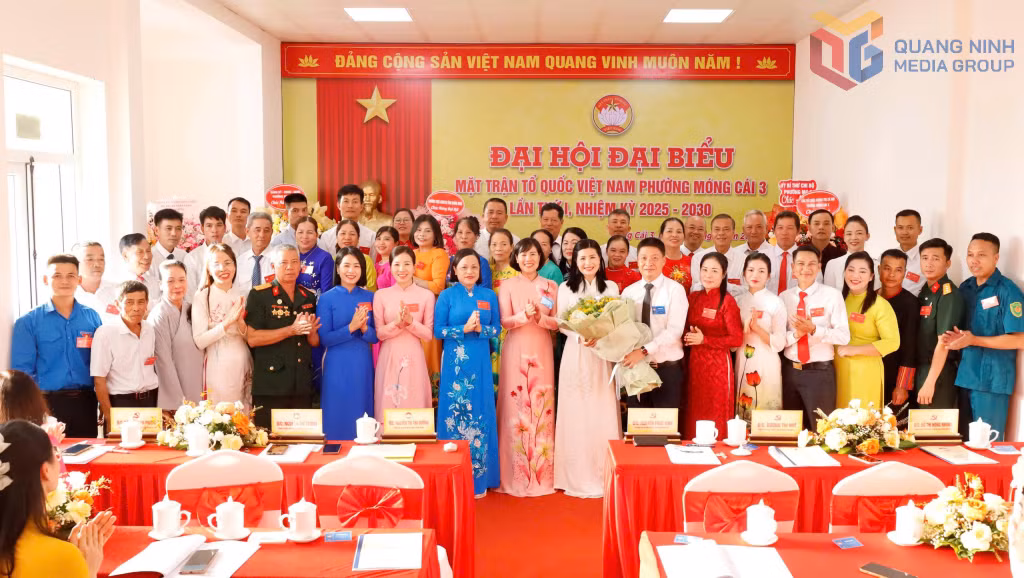 Ủy ban MTTQ phường Móng Cái 3 nhiệm kỳ 2025 – 2030 gồm 51 uỷ viên; đồng chí Hà Thị Mai tái đắc cử chức Chủ tịch Ủy ban MTTQ phường