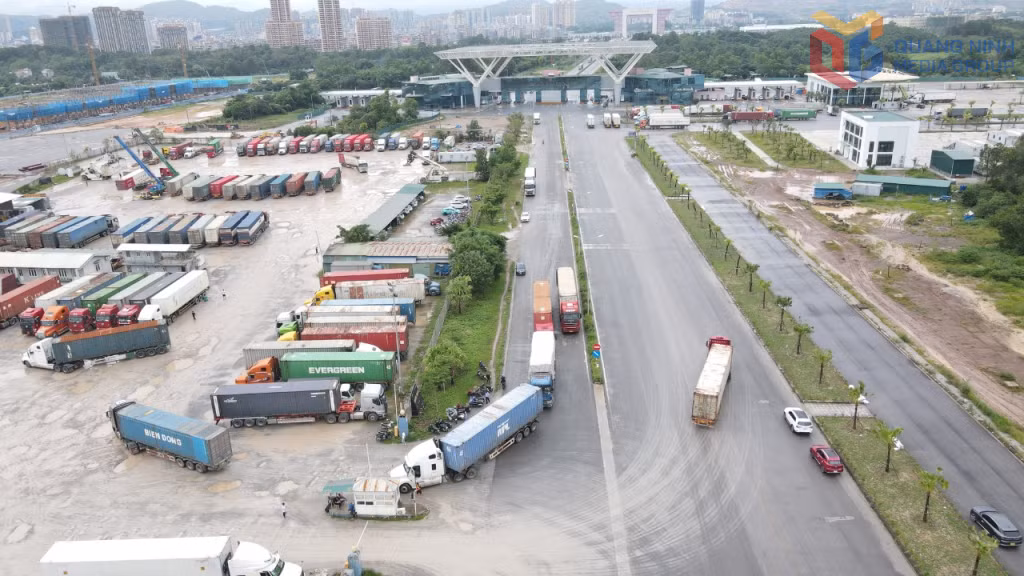 Hạ tầng cửa khẩu Bắc Luân II được đầu tư đồng bộ, hiện đại