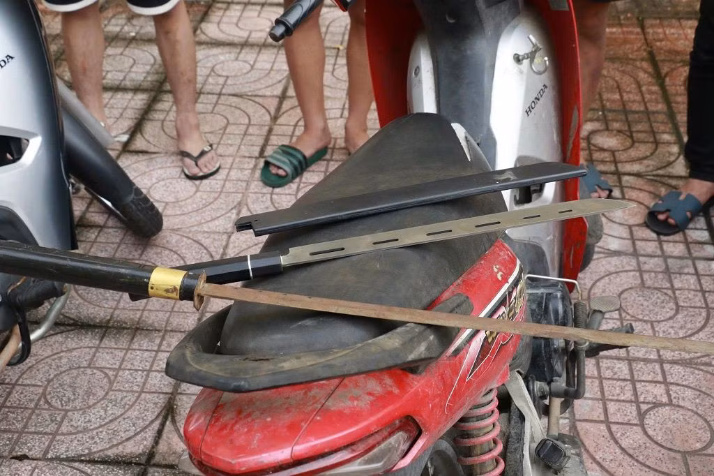 Tang vật vụ án được cơ quan Công an thu giữ. Ảnh: Ngọc Anh