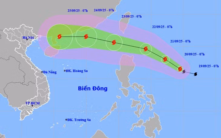 Bão Ragasa sẽ đi như thế nào khi vào Biển Đông? - Ảnh 2.