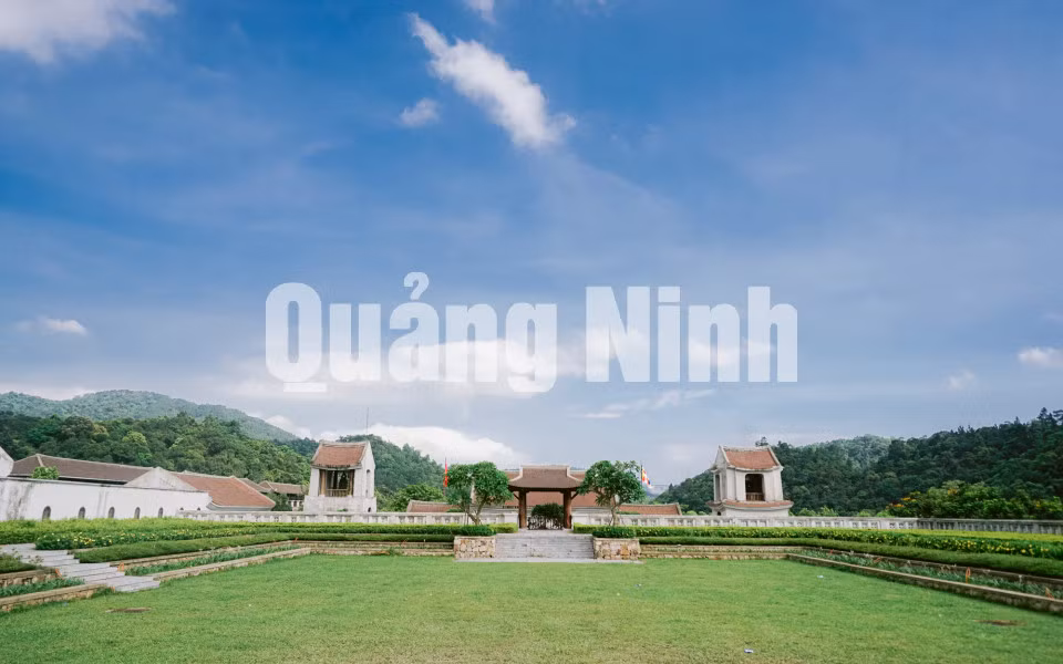 Trung tâm văn hóa lễ hội Yên Tử (6-2020). Ảnh: Thế Anh