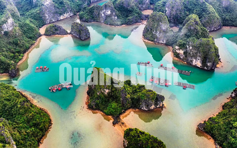 Làng chài Vùng Viêng (8-2019). Ảnh: Hùng Sơn