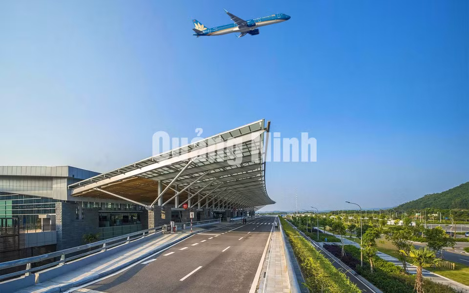 Cảng hàng không quốc tế Vân Đồn (8-2020). Ảnh: Hùng Sơn