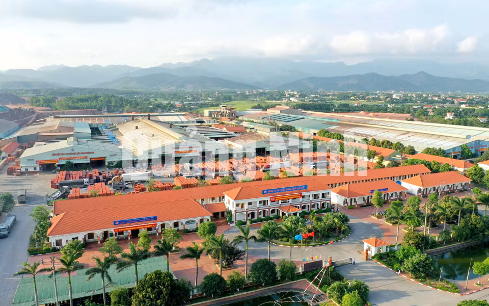 Công ty CP Gạch ngói Đất Việt (7-2020). Ảnh: Đỗ Giang