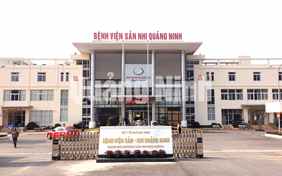 Bệnh viện Sản nhi Quảng Ninh. Ảnh: Vạn Thảo