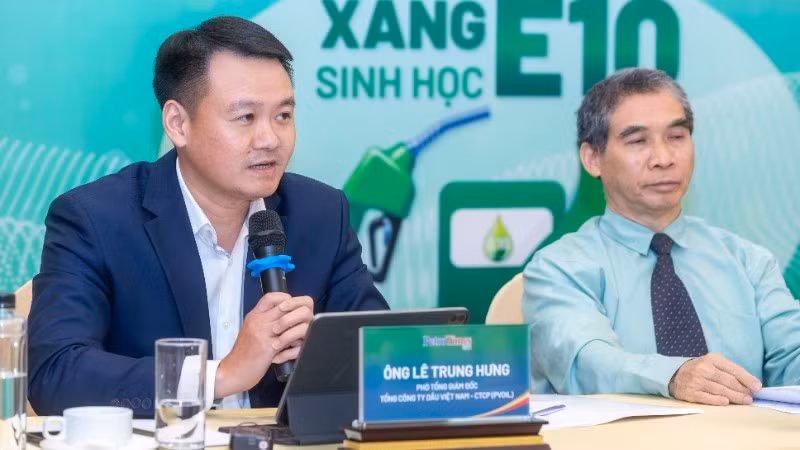 Phó Tổng Giám đốc Tổng Công ty Dầu Việt Nam (PVOIL) Lê Trung Hưng.