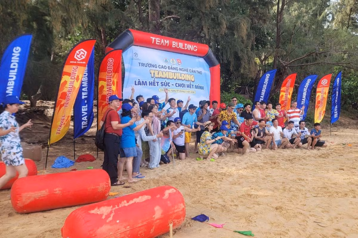 Nhiều bãi biển ở Côn Đảo phù hợp với nghỉ ngơi thư giãn, các hoạt động teambuiding. Ảnh: UBCĐ