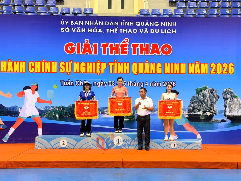 Ở nội dung môn Pickleball, giải Nhất toàn đoàn đã thuộc về đoàn Sở Văn hóa, Thể thao và Du lịch Quảng Ninh.