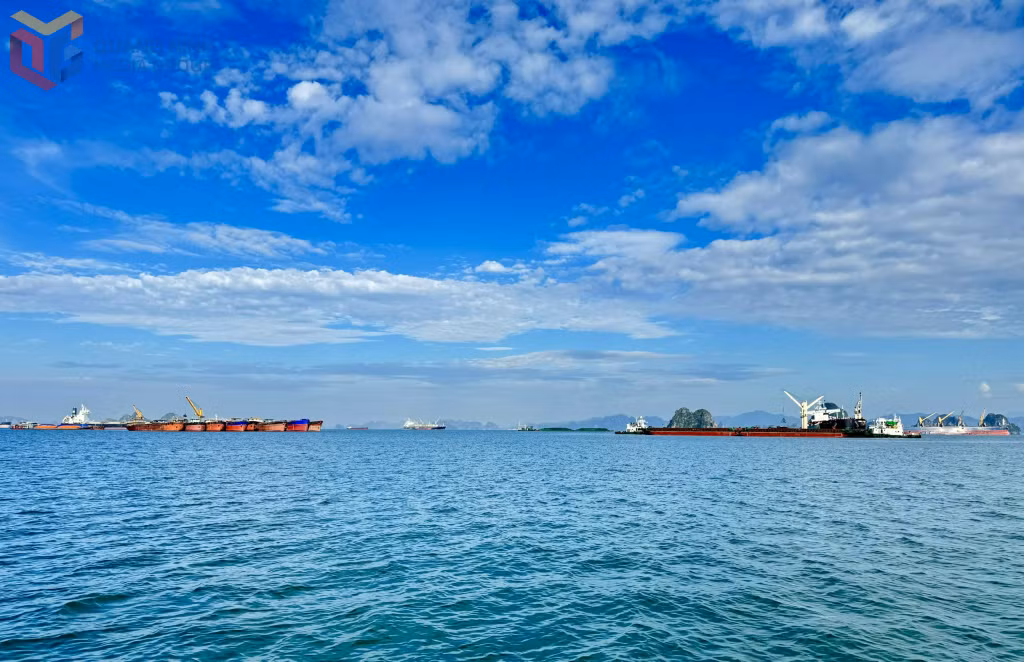 Khu vực cảng Con Ong - Hòn Nét (phường Cửa Ông). Ảnh: Mạnh Trường