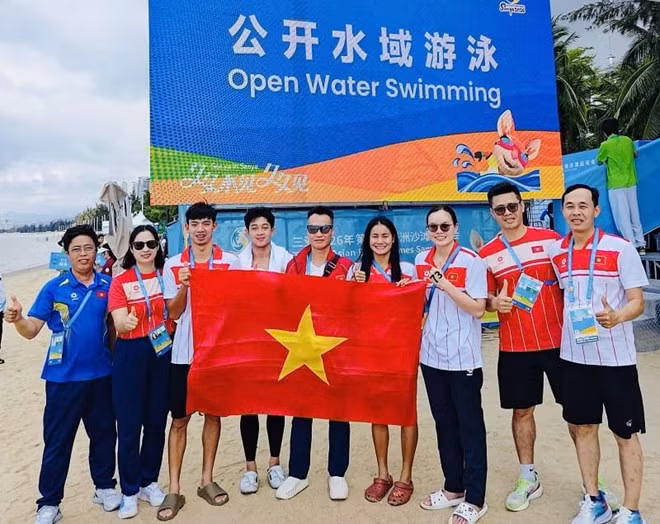 Đoàn thể thao Việt Nam đã có những kết quả tốt tại Đại hội thể thao bãi biển châu Á 2026. Ảnh: Hoài Việt