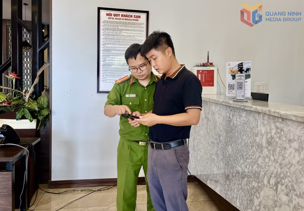 Hệ thống truyền tin báo cháy tại khu vực lễ tân khách sạn Viktor Legand, Công ty CP Duyên hải Quảng Ninh.