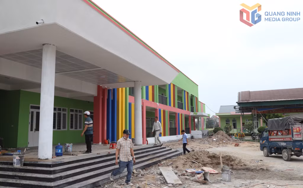 Dự kiến tháng 9/2026, dự án xây dựng, nâng cấp Trường Mầm non Bình Dương, phường An Sinh sẽ đưa vào sử dụng.
