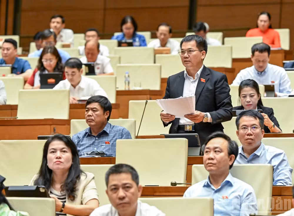 Đại biểu Dương Khắc Mai (Đoàn Lâm Đồng).