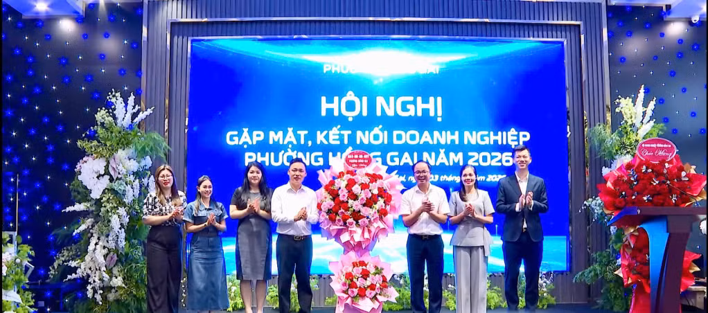 Hội nghị gặp mặt, kết nối doanh nghiệp trên địa bàn phường Hồng Gai.
