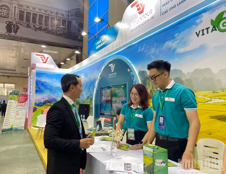 Chương trình Kết nối giao thương giữa doanh nghiệp du lịch Việt Nam và quốc tế thu hút sự tham gia của nhiều đơn vị kinh doanh lữ hành uy tín trong và ngoài nước.