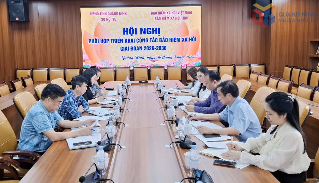 BHXH tỉnh và Sở Nội vụ tổ chức hội nghị triển khai công tác BHXH giai đoạn 2026-2030.
