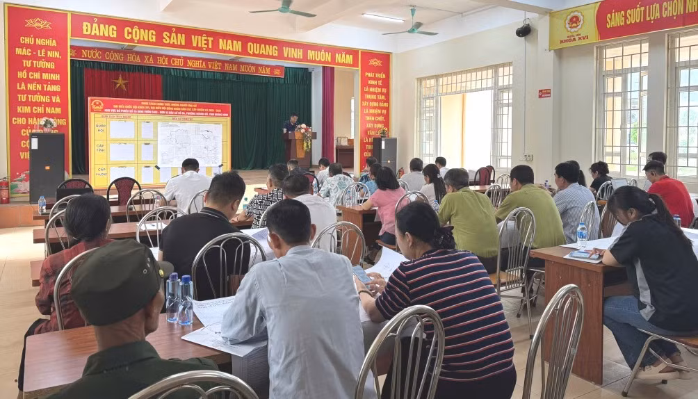Phường Hoành Bồ công bố Quy hoạch 1/500 và triển khai công tác giải phóng mặt bằng Dự án Nhà máy điện gió Quảng Ninh 1.