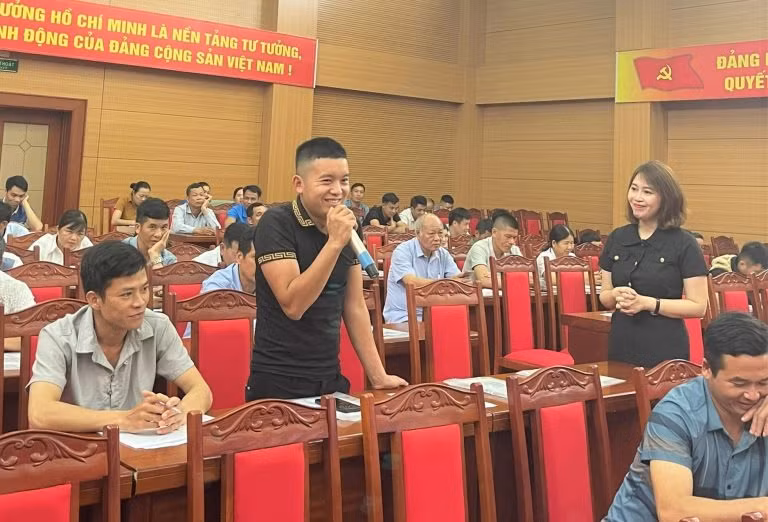 Hội nghị tuyên truyền, phổ biến một số lĩnh vực pháp luật liên quan đến đồng bào dân tộc thiểu số tại huyện Ba Chẽ do Sở Tư pháp tổ chức tháng 4/2024. Ảnh: Thanh Hải (CTV)