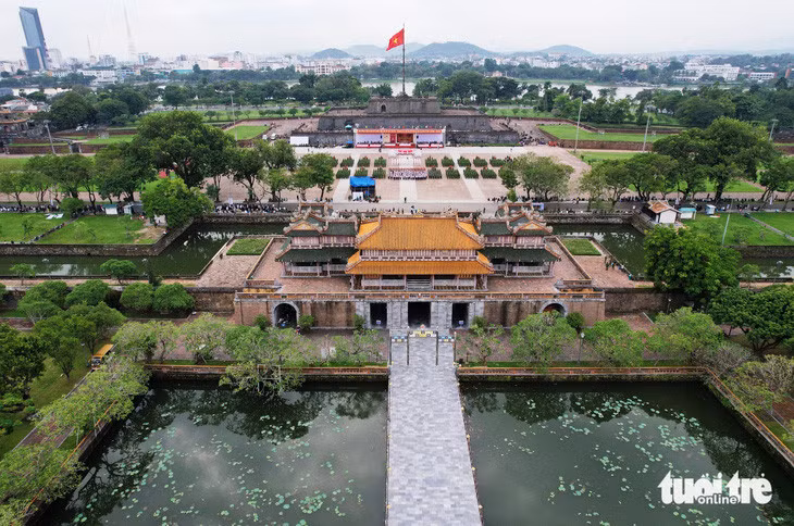 Từ ngày 1-1-2025, Thừa Thiên Huế sẽ không miễn vé tham quan các di tích thuộc Quần thể di tích cố đô Huế như thường niên mà chỉ miễn vé ngày mùng 1 Tết - Ảnh: NHẬT LINH